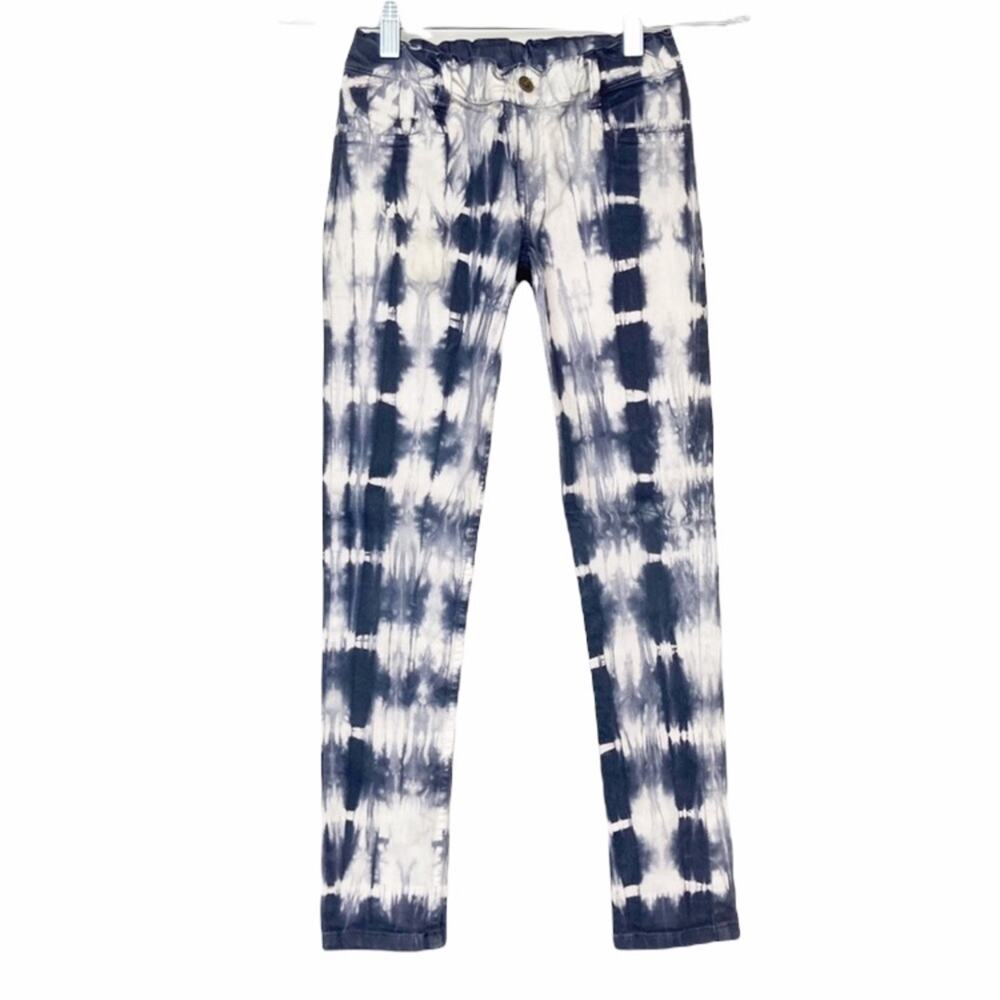 Jak & Peppar Gray White Tie Dye Jeans Sz 10